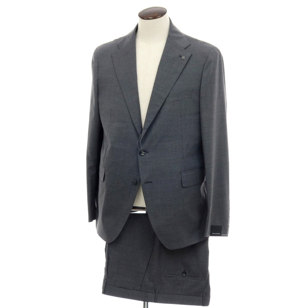 【新品】タリアトーレ TAGLIATORE ストレッチウール 2つボタンスーツ グレー【サイズ56】【 状態ランクN 】【 メンズ 】