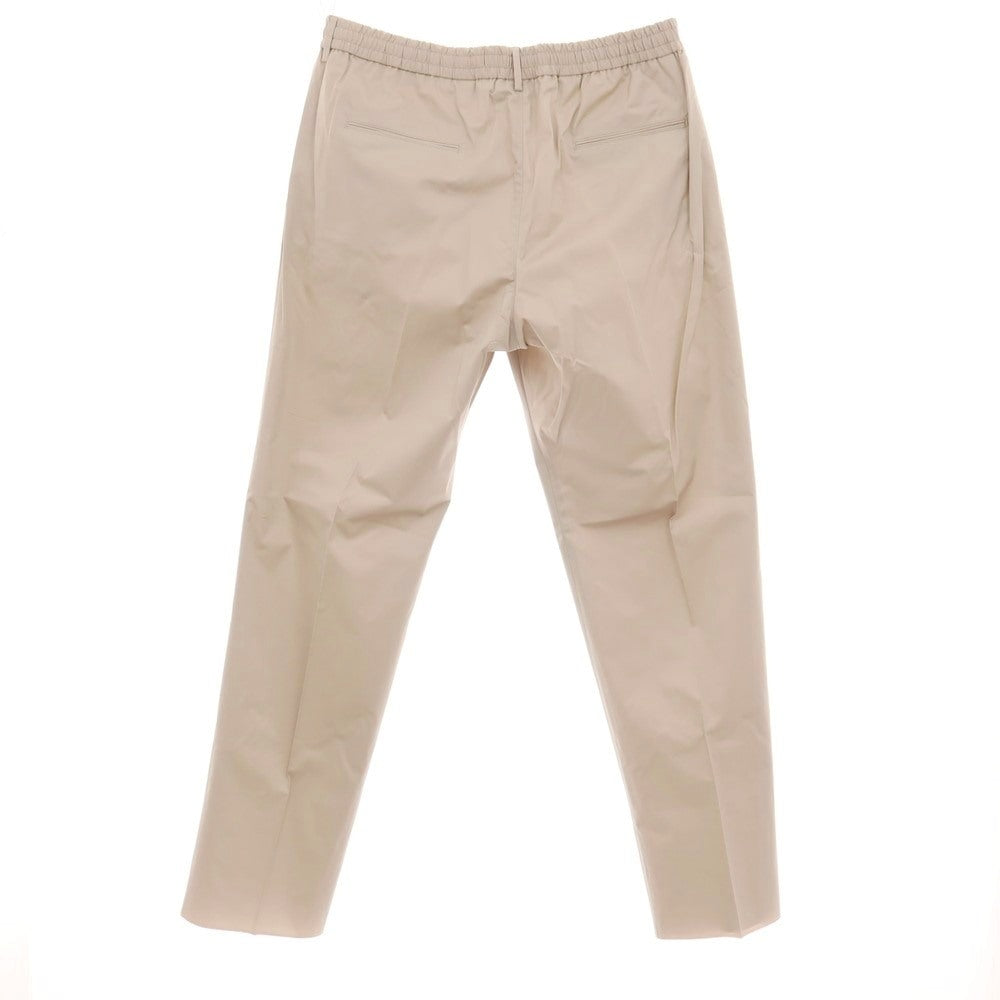 【SALE10%OFF/返品不可】【新品】タリアトーレ TAGLIATORE ストレッチ コットン イージースラックスパンツ ベージュ【 サイズ56 】【 状態ランクN 】【 メンズ 】