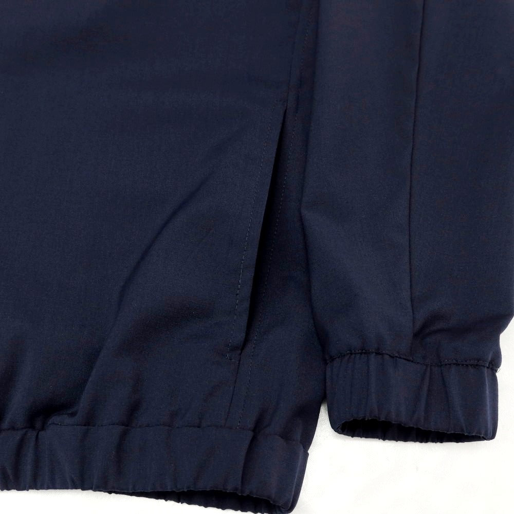 【新品】イーヴォ Hevo ストレッチポリエステルウール セットアップ ネイビー【サイズ上46/下S】【 状態ランクN 】【 メンズ 】