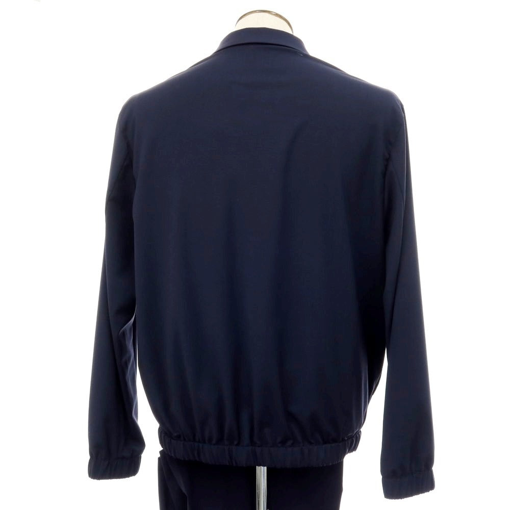 【新品】イーヴォ Hevo ストレッチポリエステルウール セットアップ ネイビー【サイズ上52/下XL】【 状態ランクN 】【 メンズ 】