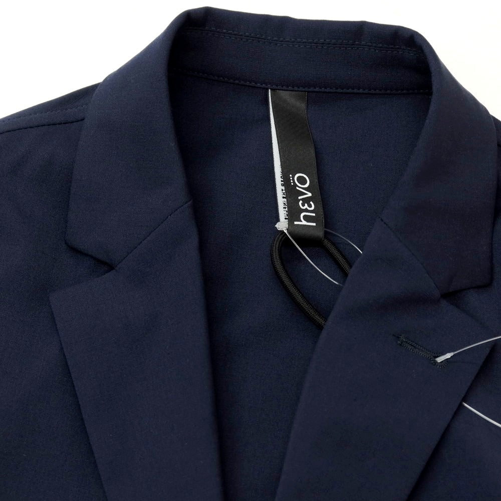 【新品】イーヴォ Hevo ストレッチポリエステルウール セットアップ ネイビー【サイズ上52/下XL】【 状態ランクN 】【 メンズ 】