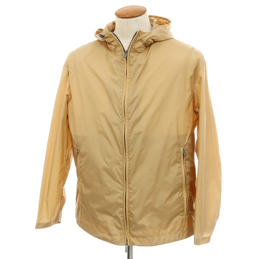 【新品】イーヴォ Hevo ナイロン フーデッドジップアップブルゾン ベージュ【サイズ46】【 状態ランクN 】【 メンズ 】