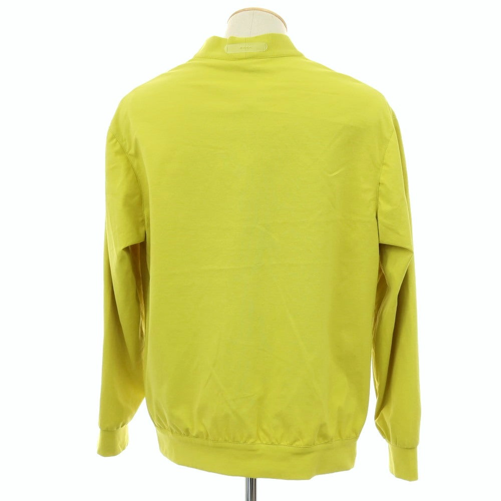 【新品】イーヴォ Hevo コットンナイロン ジャージー カーディガン ライムグリーン【サイズ44】【 状態ランクN 】【 メンズ 】