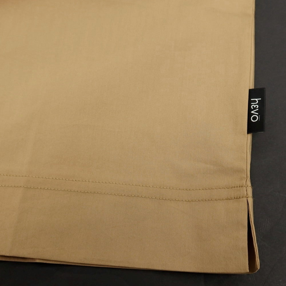【新品】イーヴォ Hevo ストレッチ コットンナイロン クルーネック 半袖ポケットTシャツ ベージュ【サイズS】【 状態ランクN 】【 メンズ 】