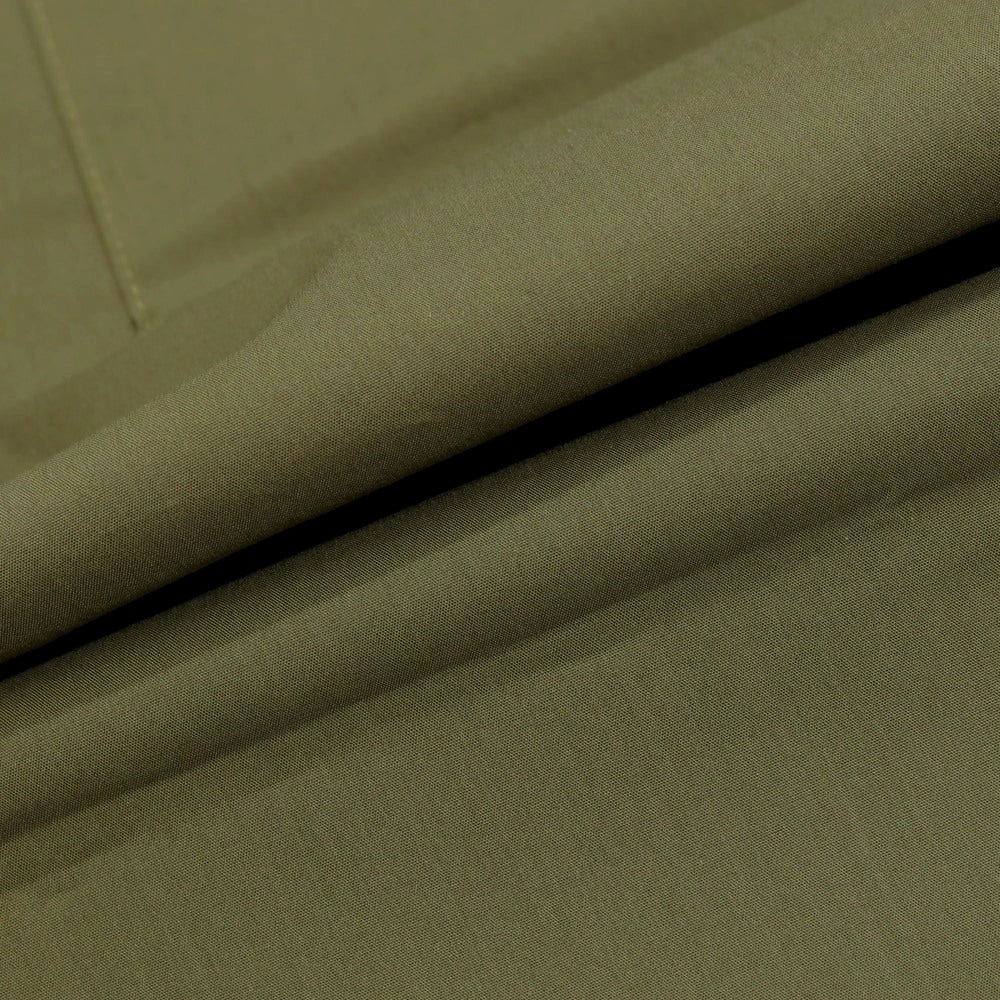 【新品】イーヴォ Hevo ストレッチ コットンナイロン クルーネック 半袖ポケットTシャツ オリーブ【サイズL】【 状態ランクN 】【 メンズ 】