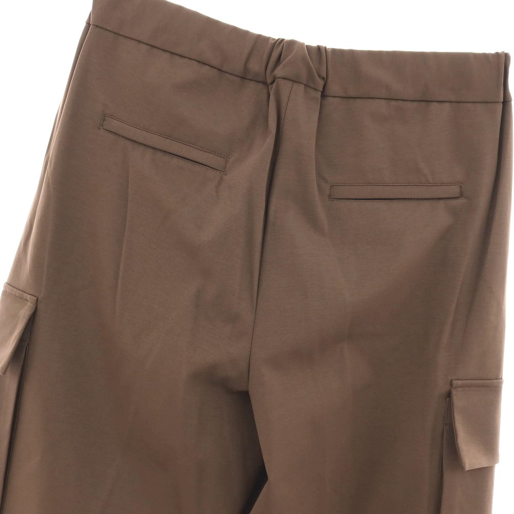 【新品】イーヴォ Hevo コットンナイロン ジャージー イージー カーゴパンツ ブラウン【サイズL】【 状態ランクN 】【 メンズ 】