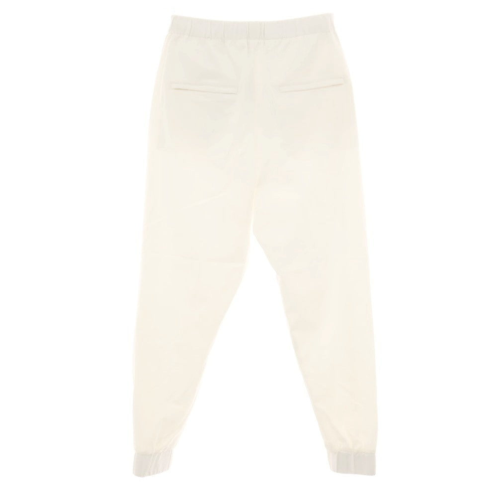 【新品アウトレット】イーヴォ Hevo コットンナイロン ジャージー ジョガーパンツ イージーパンツ ホワイト【サイズS】【 状態ランクN- 】【 メンズ 】