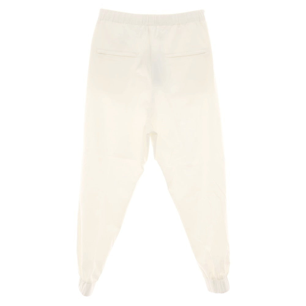 【新品】イーヴォ Hevo コットンナイロン ジャージー ジョガーパンツ イージーパンツ ホワイト【サイズM】【 状態ランクN 】【 メンズ 】