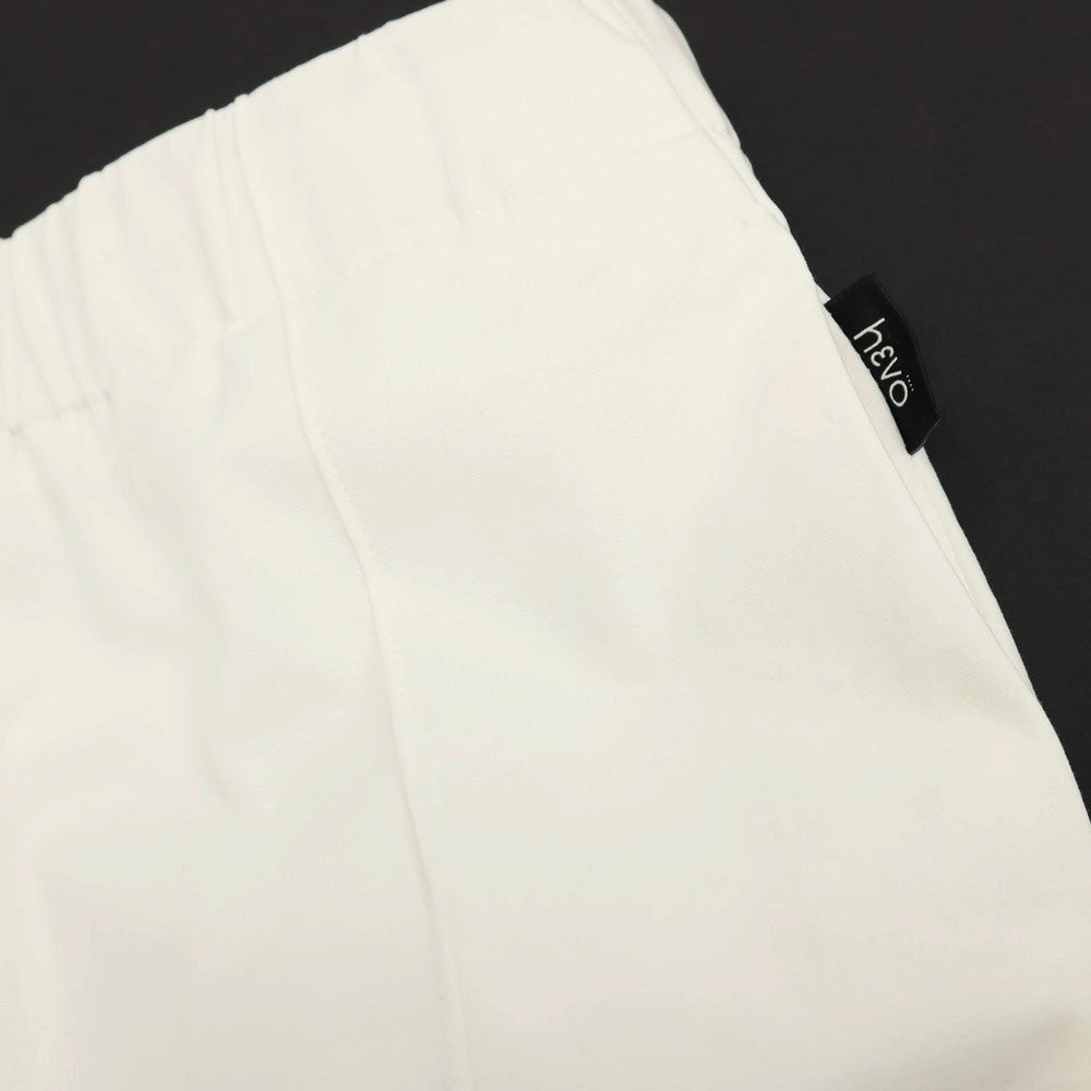 【新品】イーヴォ Hevo コットンナイロン ジャージー ジョガーパンツ イージーパンツ ホワイト【サイズXL】【 状態ランクN 】【 メンズ 】