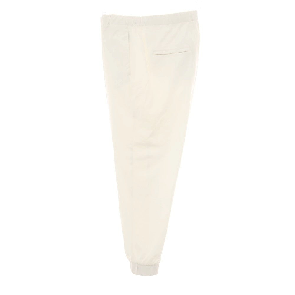 【新品】イーヴォ Hevo コットンナイロン ジャージー ジョガーパンツ イージーパンツ ホワイト【サイズXXL】【 状態ランクN 】【 メンズ 】