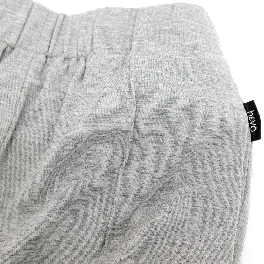 【新品】イーヴォ Hevo コットンナイロン ジャージー ジョガーパンツ イージーパンツ ライトグレー【サイズL】【 状態ランクN 】【 メンズ 】