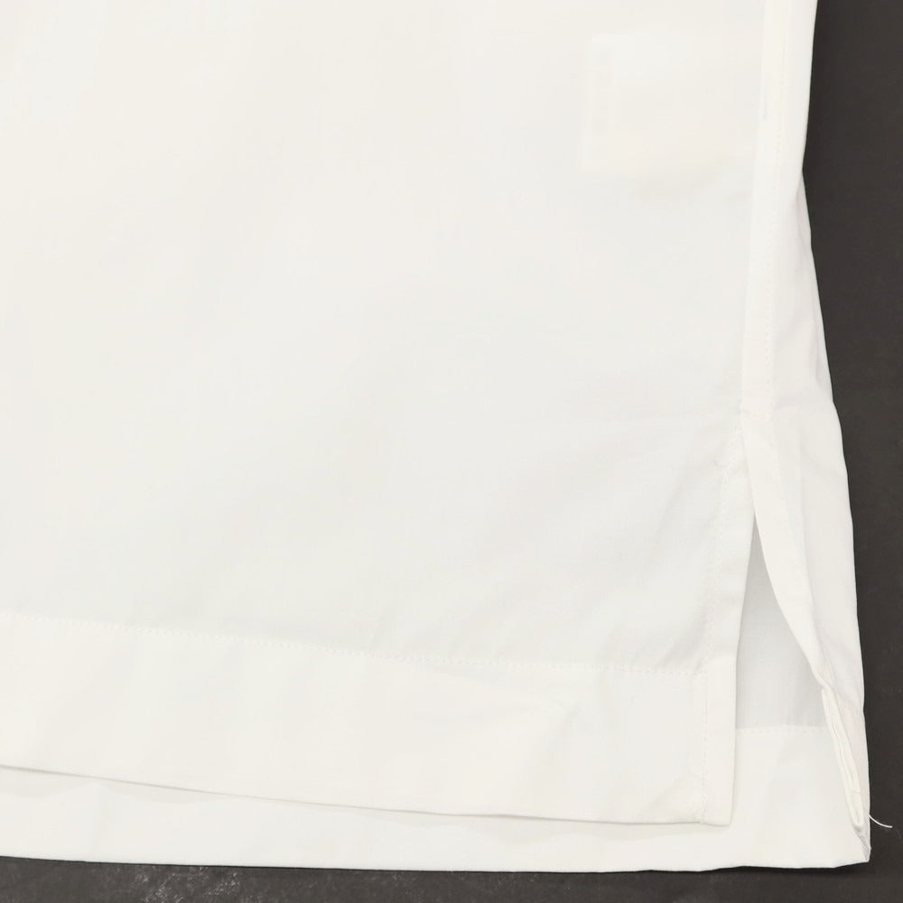 【新品】バグッタ Bagutta UENO コットン バンドカラー カジュアルシャツ ホワイト【サイズS】【 状態ランクN 】【 メンズ 】