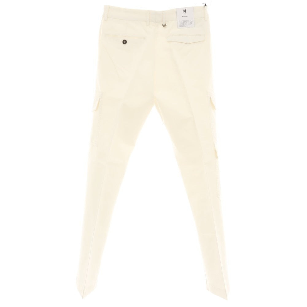 【新品】ピーティートリノ PT TORINO MICHAEL コットンリネン カーゴパンツ ホワイト【サイズ46】【 状態ランクN 】【 メンズ 】