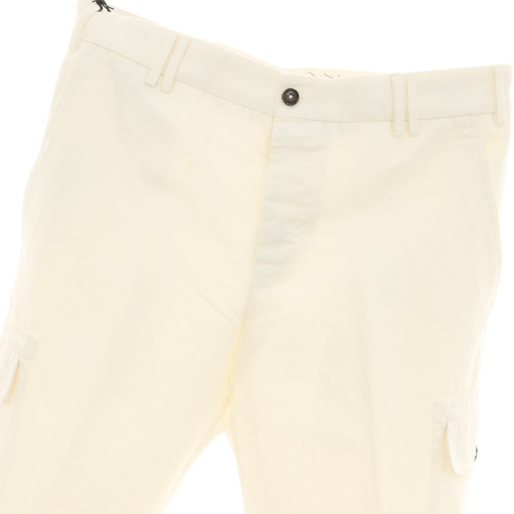 【新品アウトレット】ピーティートリノ PT TORINO MICHAEL コットンリネン カーゴパンツ ホワイト【サイズ48】【 状態ランクN- 】【 メンズ 】