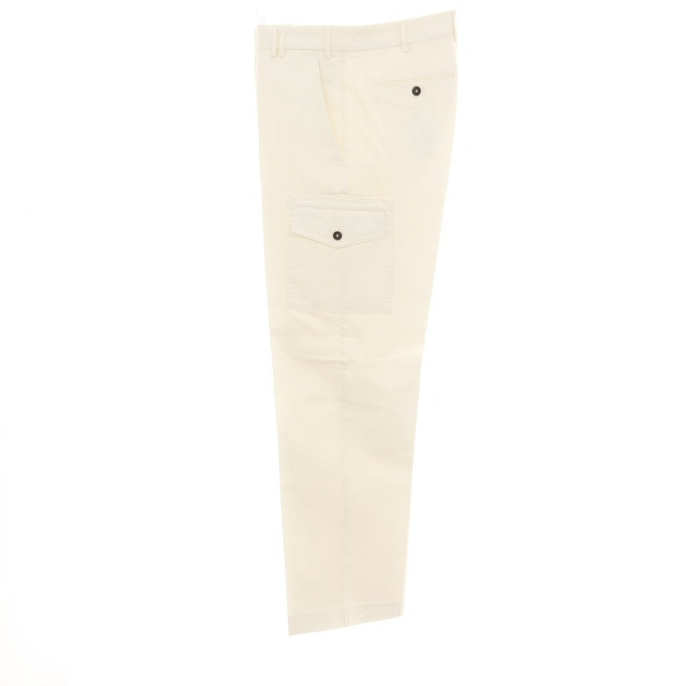 【新品アウトレット】ピーティートリノ PT TORINO MICHAEL コットンリネン カーゴパンツ ホワイト【サイズ48】【 状態ランクN- 】【 メンズ 】