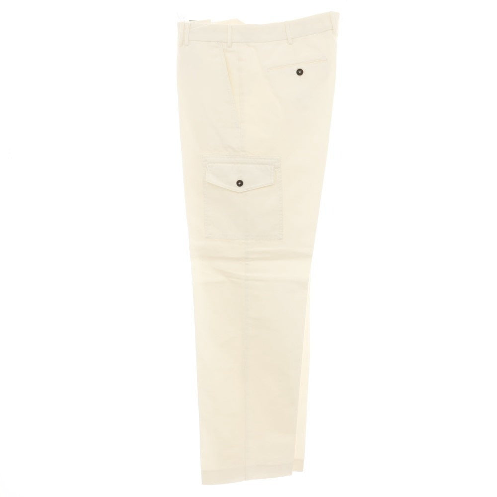 【新品アウトレット】ピーティートリノ PT TORINO MICHAEL コットンリネン カーゴパンツ ホワイト【サイズ52】【 状態ランクN- 】【 メンズ 】