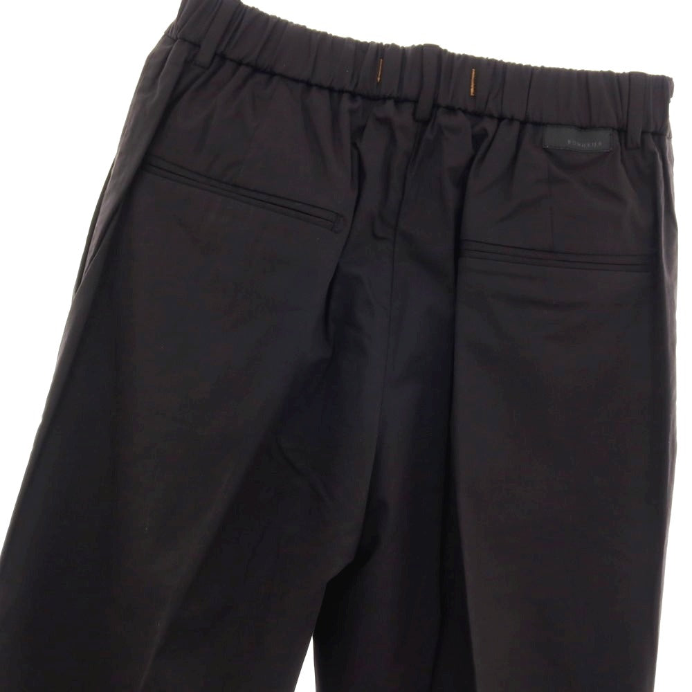 【新品】ボネール BONHEUR コットンナイロン イージースラックスパンツ ブラック【サイズ29】【 状態ランクN 】【 メンズ 】