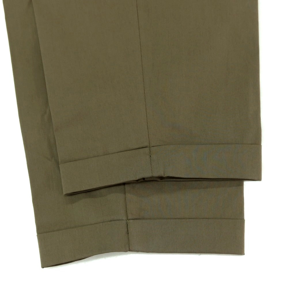 【新品アウトレット】ボネール BONHEUR コットンナイロン イージースラックスパンツ オリーブ【サイズ29】【 状態ランクN- 】【 メンズ 】