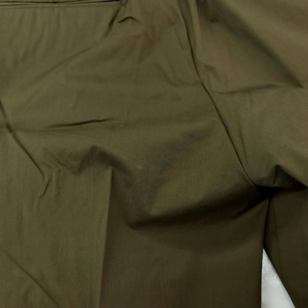 【新品アウトレット】ボネール BONHEUR コットンナイロン イージースラックスパンツ オリーブ【サイズ29】【 状態ランクN- 】【 メンズ 】