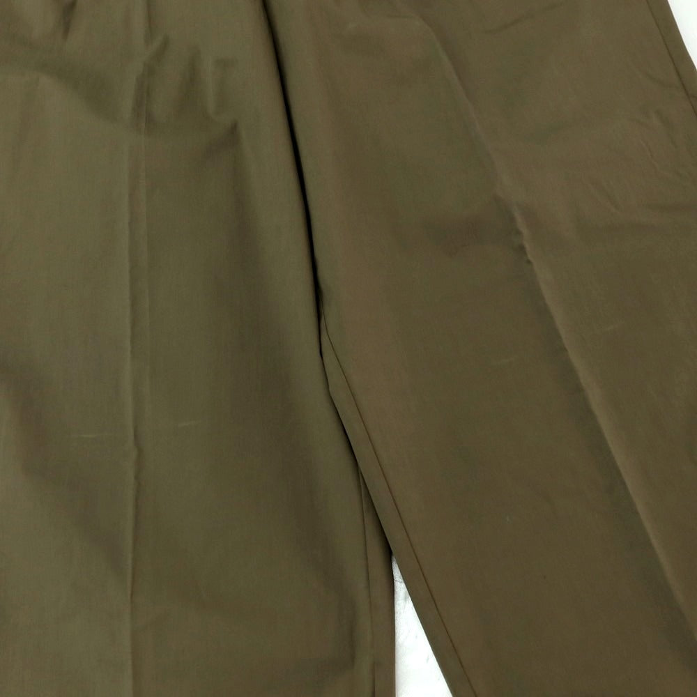 【新品アウトレット】ボネール BONHEUR コットンナイロン イージースラックスパンツ オリーブ【サイズ38】【 状態ランクN- 】【 メンズ 】