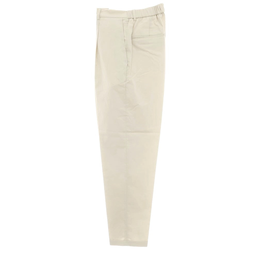 【新品】ボネール BONHEUR コットンナイロン イージースラックスパンツ ライトベージュ【サイズ28】【 状態ランクN 】【 メンズ 】