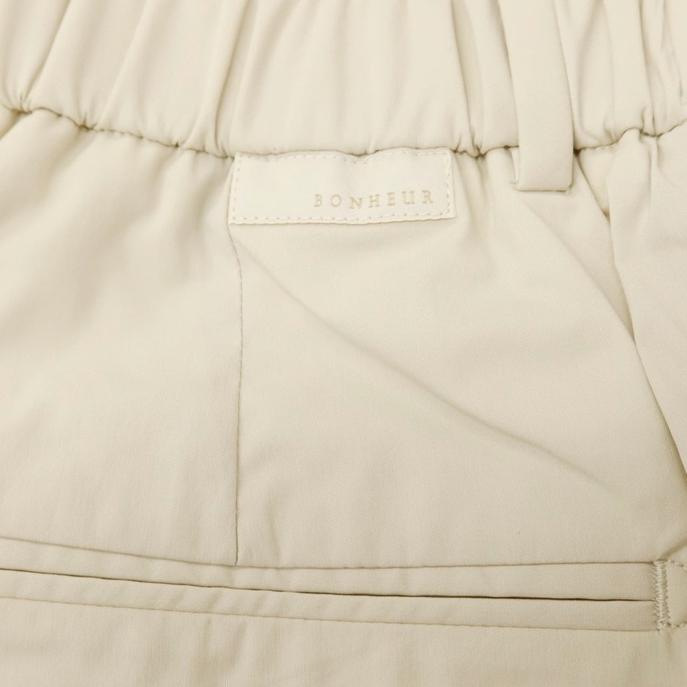 【新品】ボネール BONHEUR コットンナイロン イージースラックスパンツ ライトベージュ【サイズ29】【 状態ランクN 】【 メンズ 】
