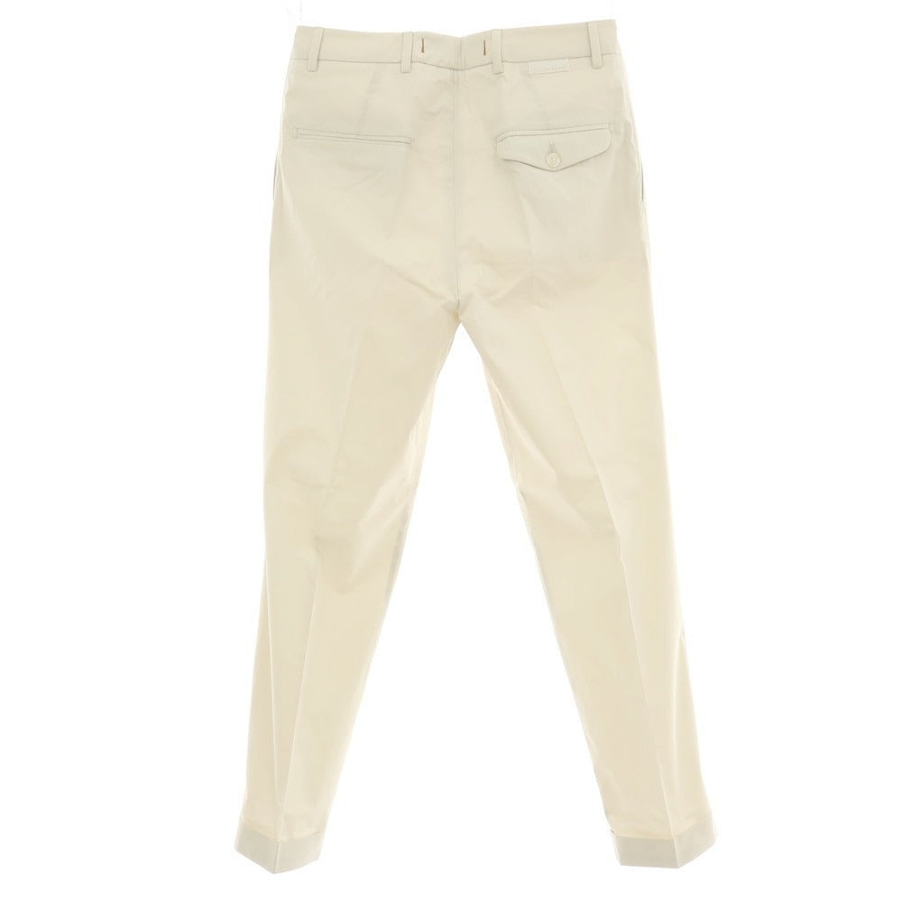 【新品】ボネール BONHEUR PECHINO ストレッチ コットンナイロン カジュアルスラックスパンツ ライトベージュ【サイズ29】【 状態ランクN 】【 メンズ 】