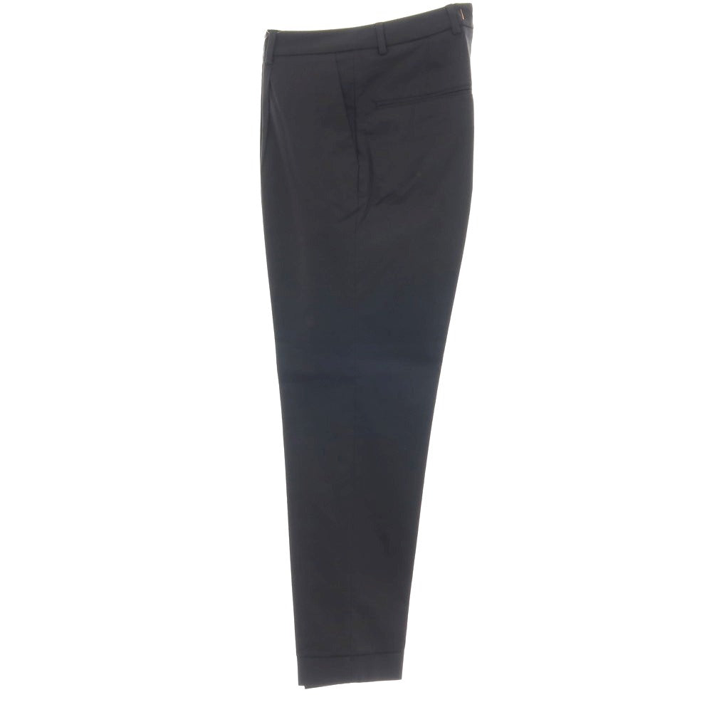 【新品】ボネール BONHEUR PECHINO ストレッチ コットンナイロン カジュアルスラックスパンツ ブラック【サイズ30】【 状態ランクN 】【 メンズ 】