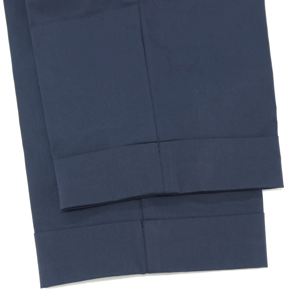 【新品アウトレット】ボネール BONHEUR PECHINO ストレッチ コットンナイロン カジュアルスラックスパンツ ネイビー【サイズ34】【 状態ランクN- 】【 メンズ 】