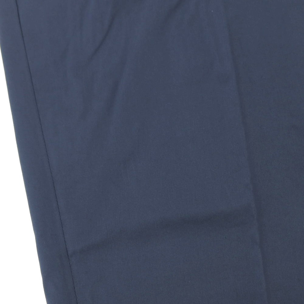 【新品アウトレット】ボネール BONHEUR PECHINO ストレッチ コットンナイロン カジュアルスラックスパンツ ネイビー【サイズ34】【 状態ランクN- 】【 メンズ 】