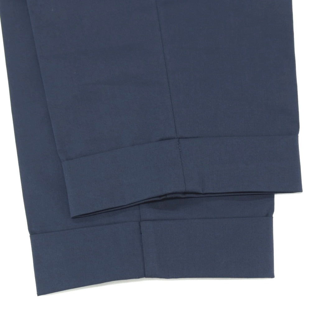 【新品アウトレット】ボネール BONHEUR PECHINO ストレッチ コットンナイロン カジュアルスラックスパンツ ネイビー【サイズ36】【 状態ランクN- 】【 メンズ 】