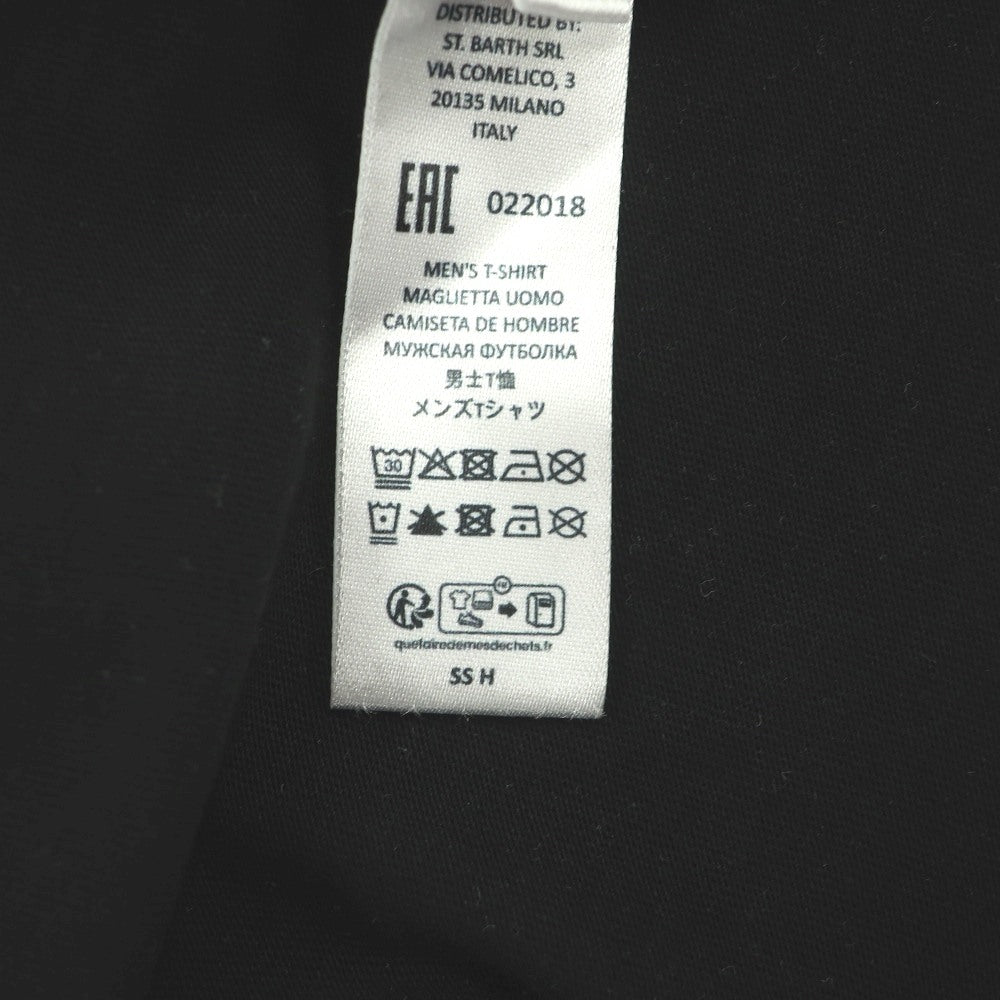 【新品】エムシーツー セントバーツ MC2 SAINT BARTH × AC/DC コットン クルーネック 半袖Tシャツ ブラック【サイズM】【 状態ランクN 】【 メンズ 】
