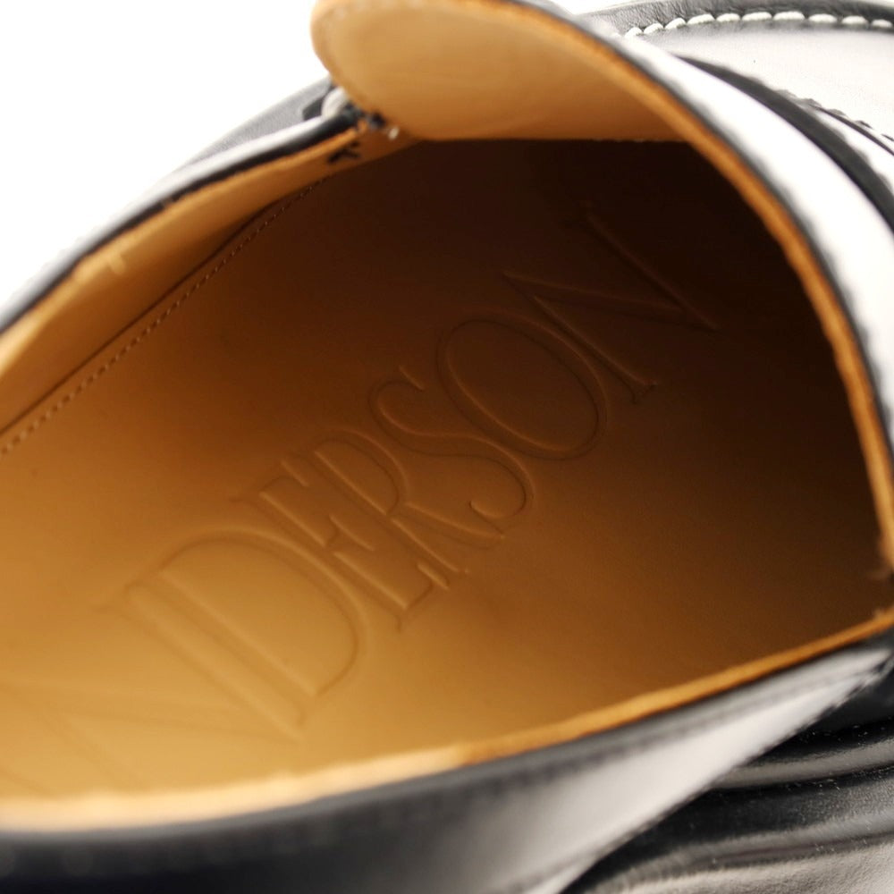 【新品】ジェイダブリューアンダーソン J.W.Anderson. コインローファー ブラック【サイズ40】【 状態ランクN 】【 メンズ 】