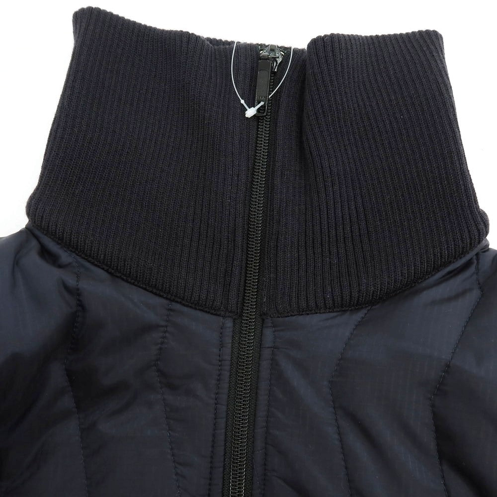 【中古】リパーパス RE-PURPOSE 2025年秋冬 ナイロン 中綿入り キルティングブルゾン ネイビー【 L 】【 状態ランクB 】【 メンズ 】