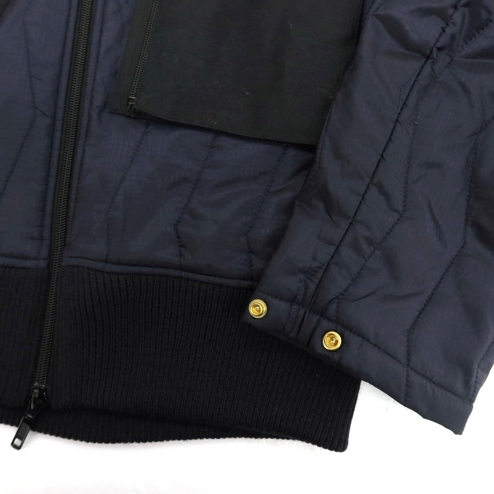 【中古】リパーパス RE-PURPOSE 2025年秋冬 ナイロン 中綿入り キルティングブルゾン ネイビー【 L 】【 状態ランクB 】【 メンズ 】