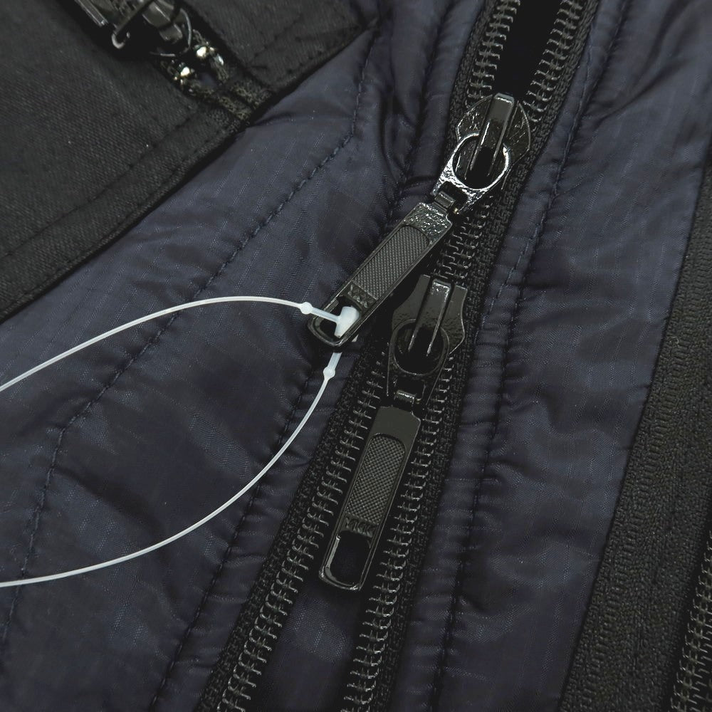 【中古】リパーパス RE-PURPOSE 2025年秋冬 ナイロン 中綿入り キルティングブルゾン ネイビー【 L 】【 状態ランクB 】【 メンズ 】