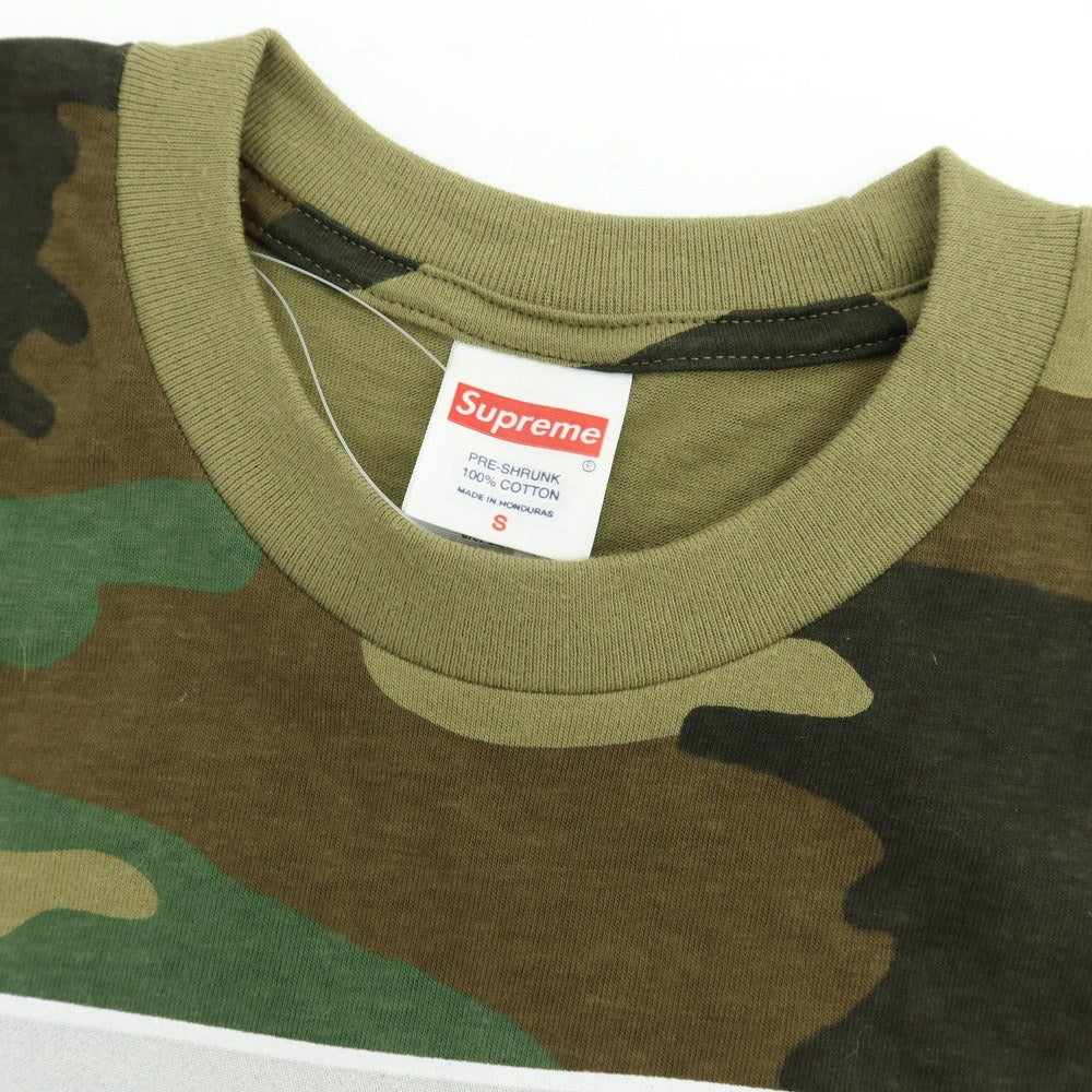 【中古】シュプリーム Supreme 2025年秋冬 Playboi Carti Tee コットン カモフラ 半袖Tシャツ グリーン【 S 】【 状態ランクA 】【 メンズ 】