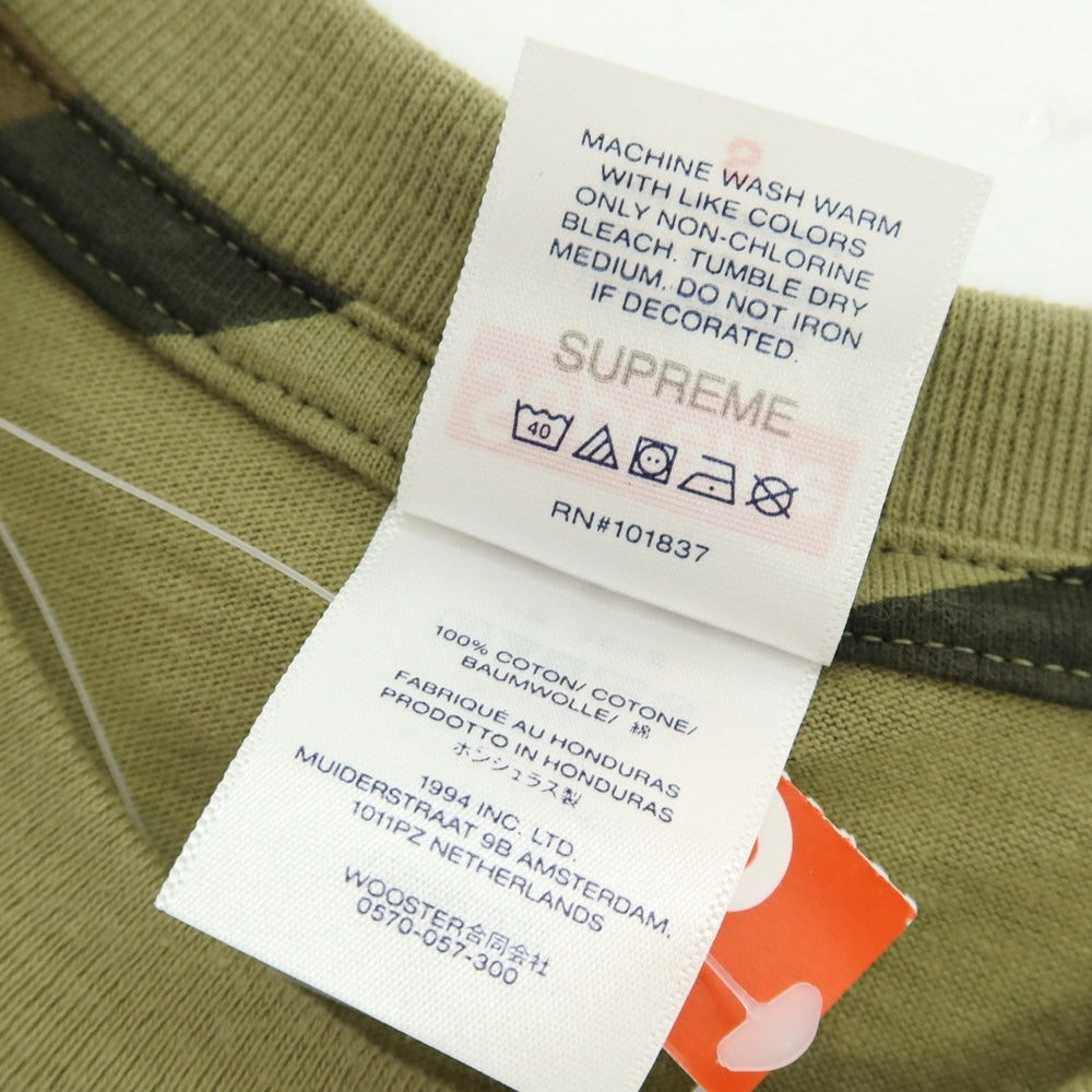 【中古】シュプリーム Supreme 2025年秋冬 Playboi Carti Tee コットン カモフラ 半袖Tシャツ グリーン【 S 】【 状態ランクA 】【 メンズ 】
