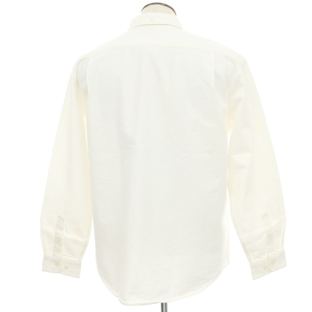 【中古】シュプリーム Supreme 2025年秋冬 Small Box Denim Shirt ボタンダウン カジュアルシャツ ホワイト【 L 】【 状態ランクB 】【 メンズ 】