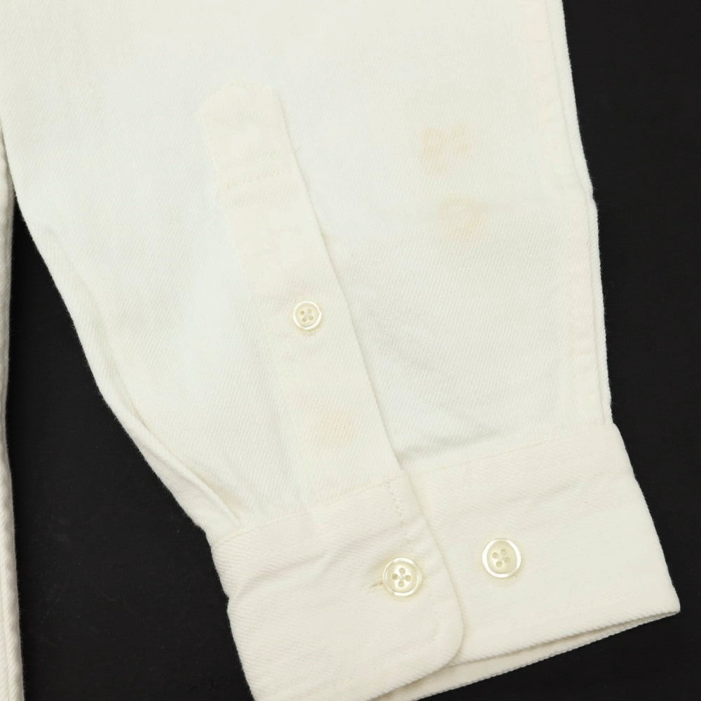 【中古】シュプリーム Supreme 2025年秋冬 Small Box Denim Shirt ボタンダウン カジュアルシャツ ホワイト【 L 】【 状態ランクB 】【 メンズ 】