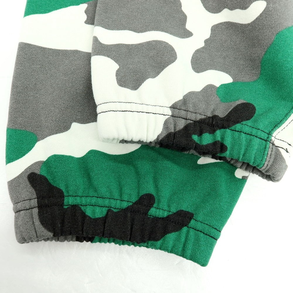 【中古】シュプリーム Supreme 2025年秋冬 Small Box Sweatpant カモフラージュ柄 スウェットパンツ グリーンxグレー【 S 】【 状態ランクB 】【 メンズ 】