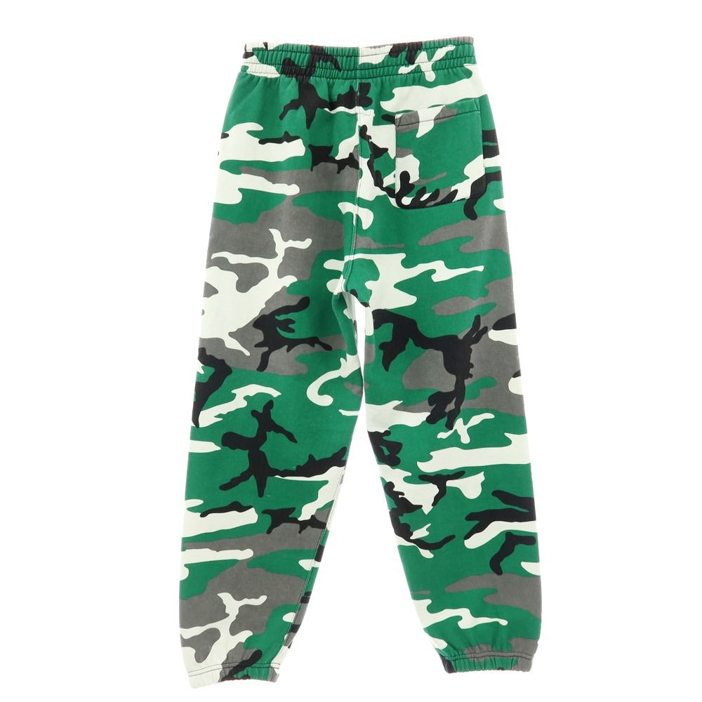 【中古】シュプリーム Supreme 2025年秋冬 Small Box Sweatpant カモフラージュ柄 スウェットパンツ グリーンxグレー【 S 】【 状態ランクB 】【 メンズ 】