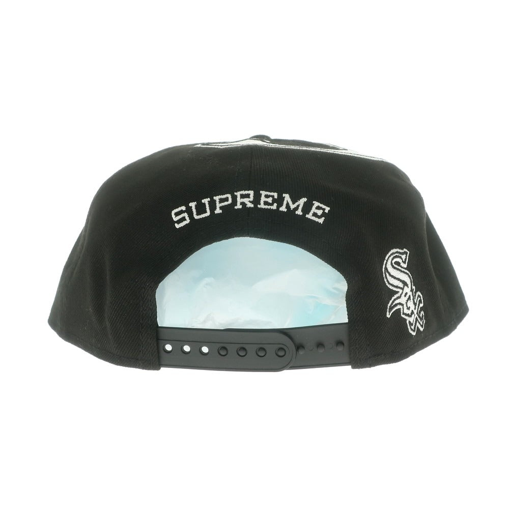 【中古】シュプリーム Supreme 2025年秋冬 Chicago White Sox Adjustable New Era キャップ ブラック【 状態ランクA 】【 メンズ 】