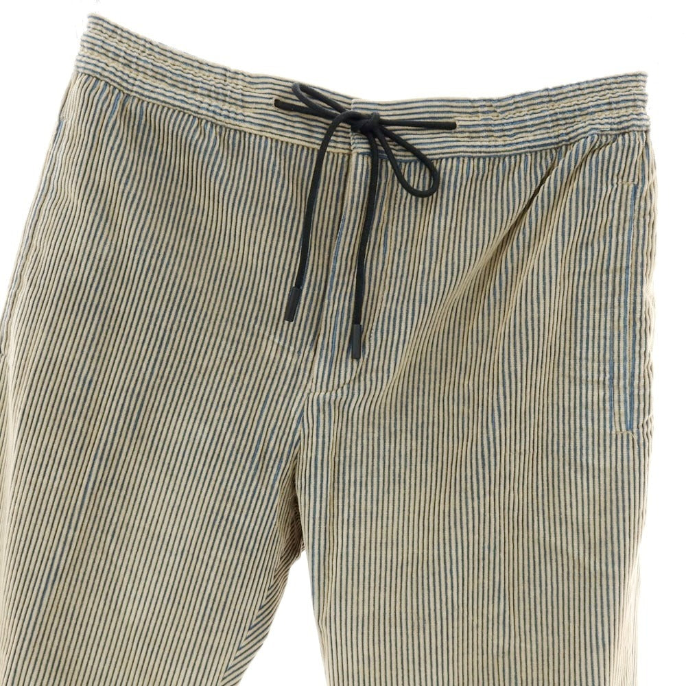 【中古】ピーティートリノ PT TORINO コーデュロイパンツ ベージュxブルー【 48 】【 状態ランクB 】【 メンズ 】