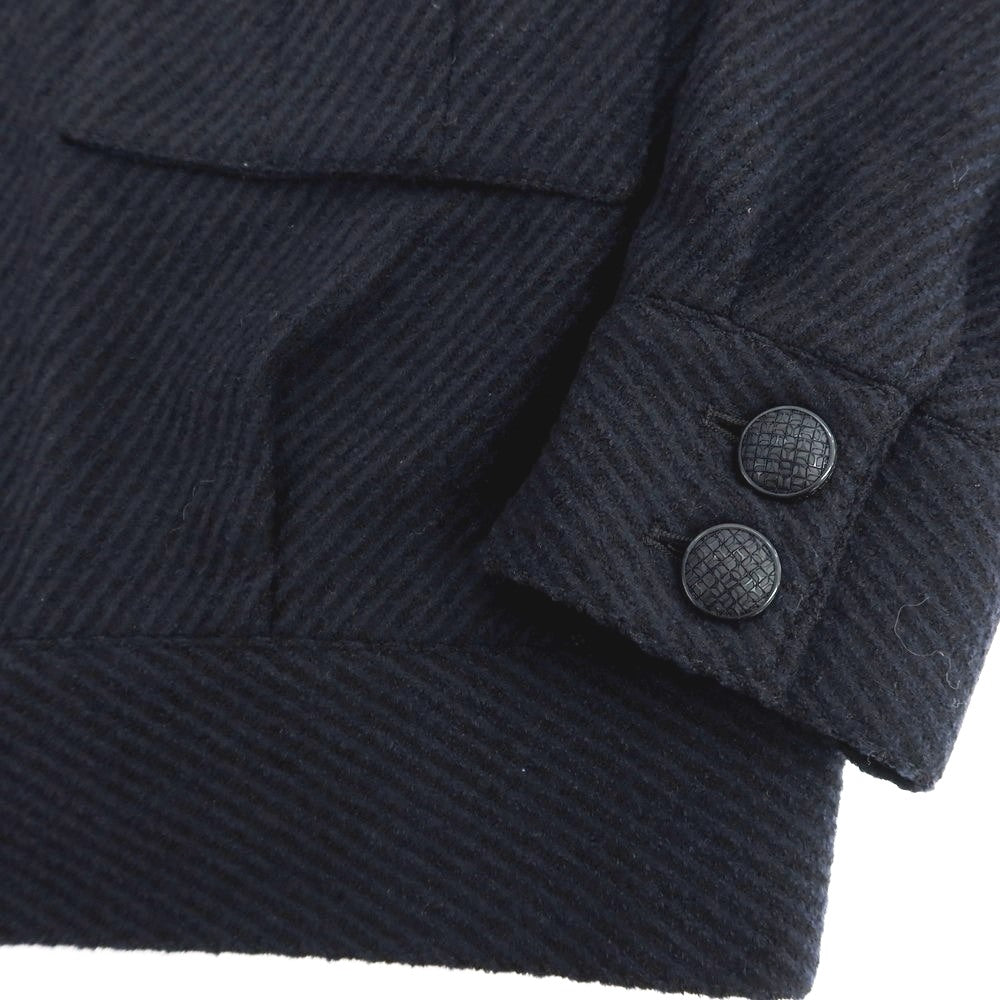 【中古】タリアトーレ TAGLIATORE TAKU ウールポリエステル ショートブルゾン ネイビー【 48 】【 状態ランクB 】【 メンズ 】