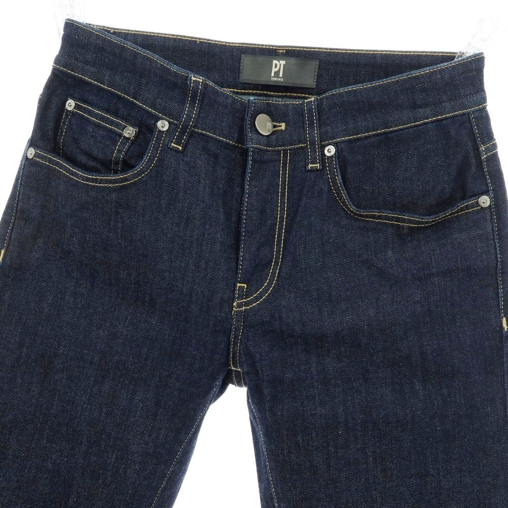 【中古】ピーティートリノ デニム PT TORINO DENIM SWING ストレッチ コットン デニムパンツ ジーンズ ネイビー【 28 】【 状態ランクA 】【 メンズ 】