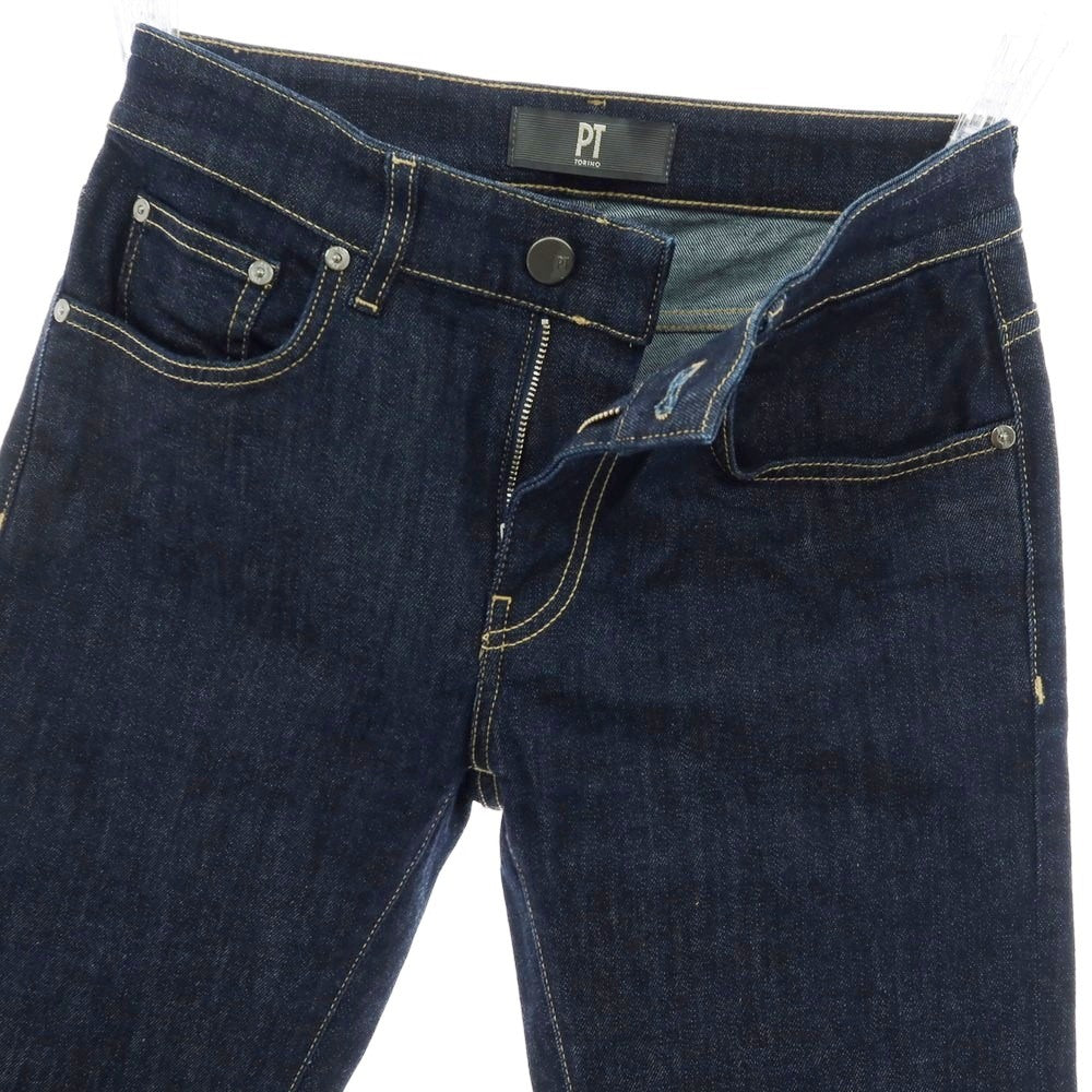 【中古】ピーティートリノ デニム PT TORINO DENIM SWING ストレッチ コットン デニムパンツ ジーンズ ネイビー【 28 】【 状態ランクA 】【 メンズ 】