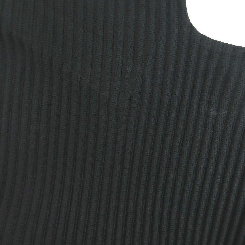 【中古】オム プリッセ イッセイミヤケ HOMME PLISSE ISSEY MIYAKE 2025年秋冬 ポリエステル系 プリーツ 長袖トップ ダークグレー【 表記なし(L位) 】【 状態ランクA 】【 メンズ 】