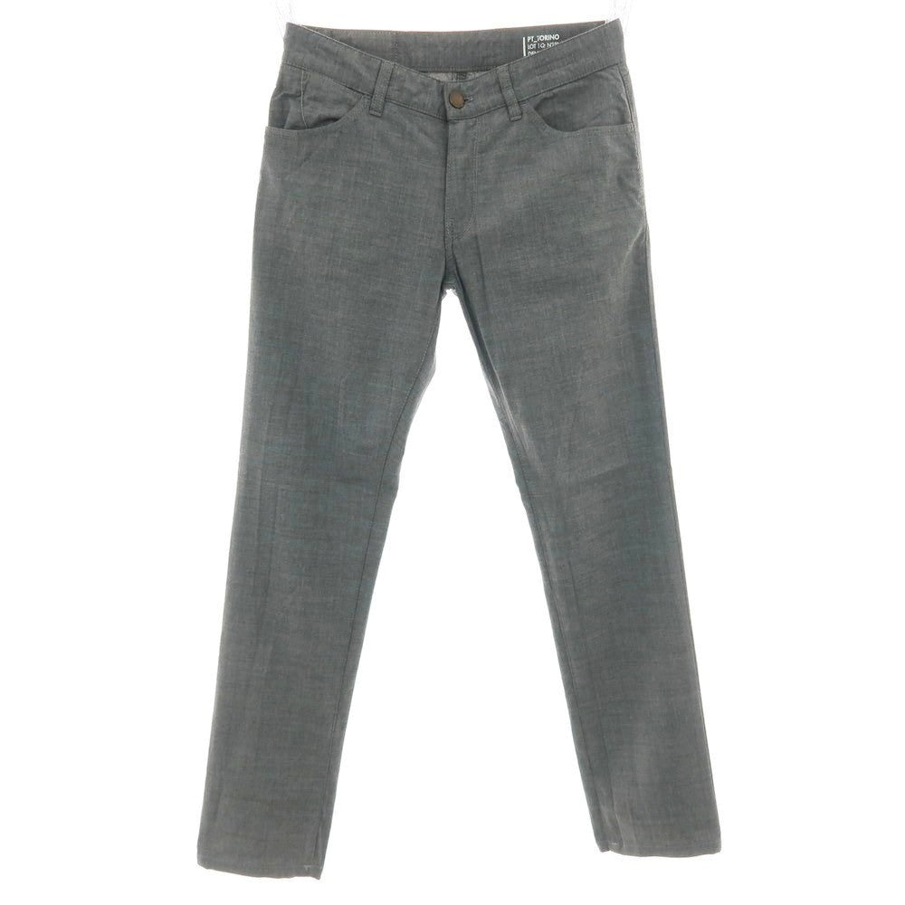 【中古】ピーティートリノ デニム PT TORINO DENIM SWING ストレッチ ウール 5ポケットパンツ グレー【 30 】【 状態ランクB 】【 メンズ 】