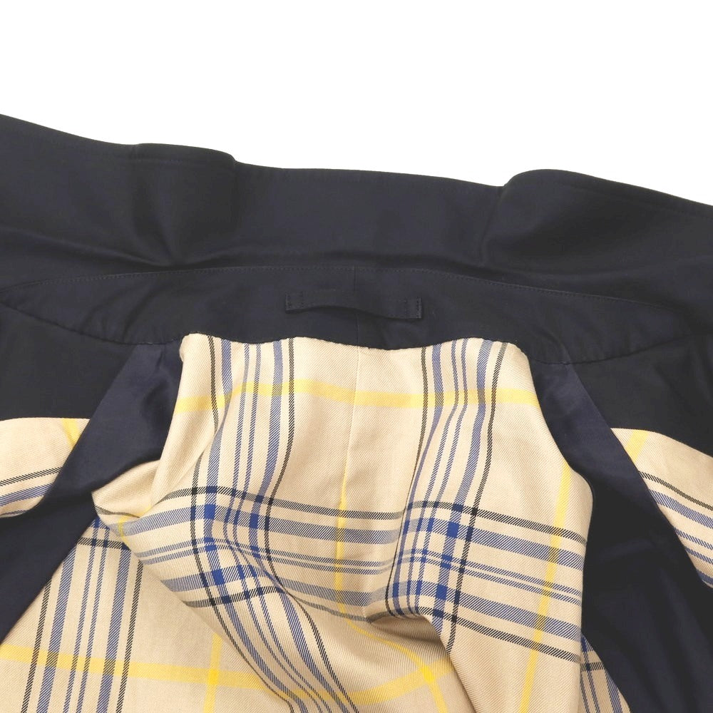 【中古】アナトミカ ANATOMICA コットン ステンカラーコート ネイビー【サイズ48】【 状態ランクB 】【 メンズ 】